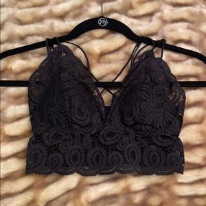VS Pink Lacy Bralette 2/$40